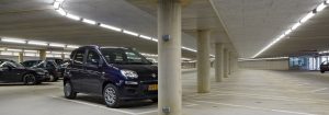安全な駐車場と電気料金の低減