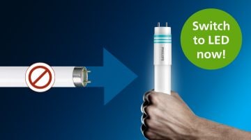 EU の蛍光灯禁止に備える